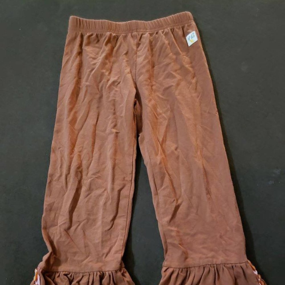 Wild flower size 4 ruffle bottoms